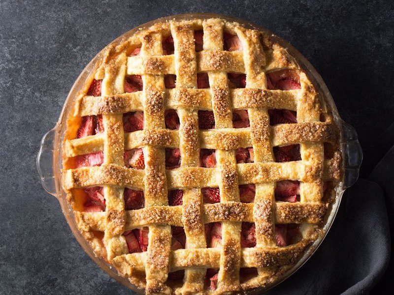 A Summer Treat: Crispy Rhubarb Pockets - Honest Cooking