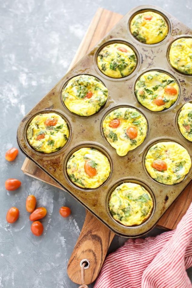 Tomato and Prosciutto Quiche Cups