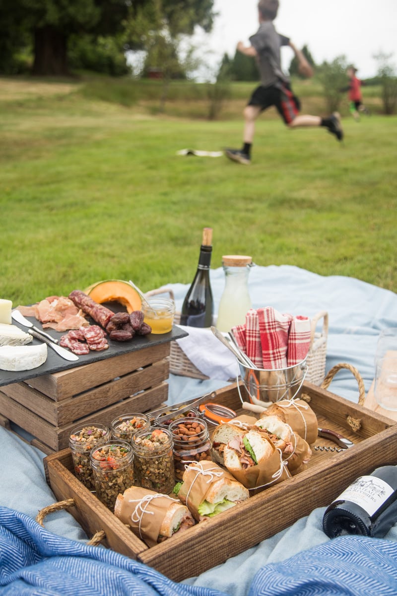 Perfect Picnic Smoked Pork Tenderloin Sandwiches And Beaujolais Wine Honest Cooking