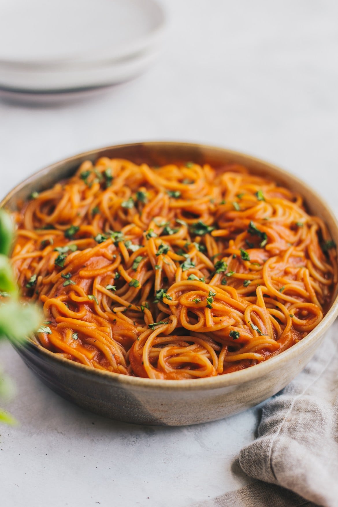 Vegan: Creamy Tomato Pasta Sauce