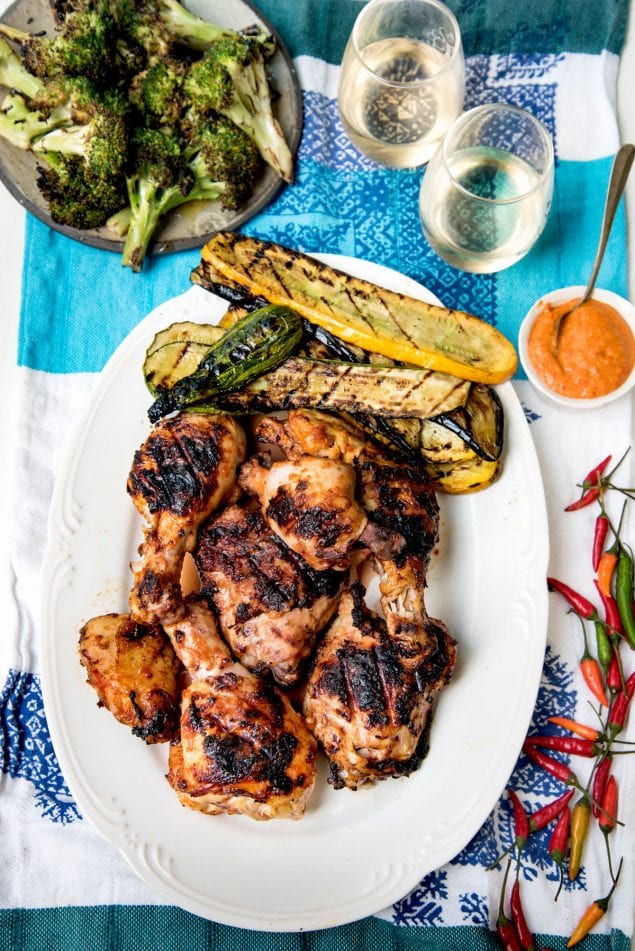 Piri Piri Chicken and Vinho Verde Wine