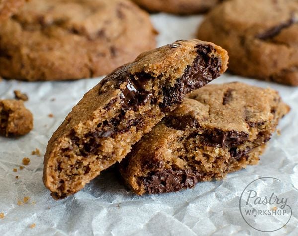 espresso chip cookies