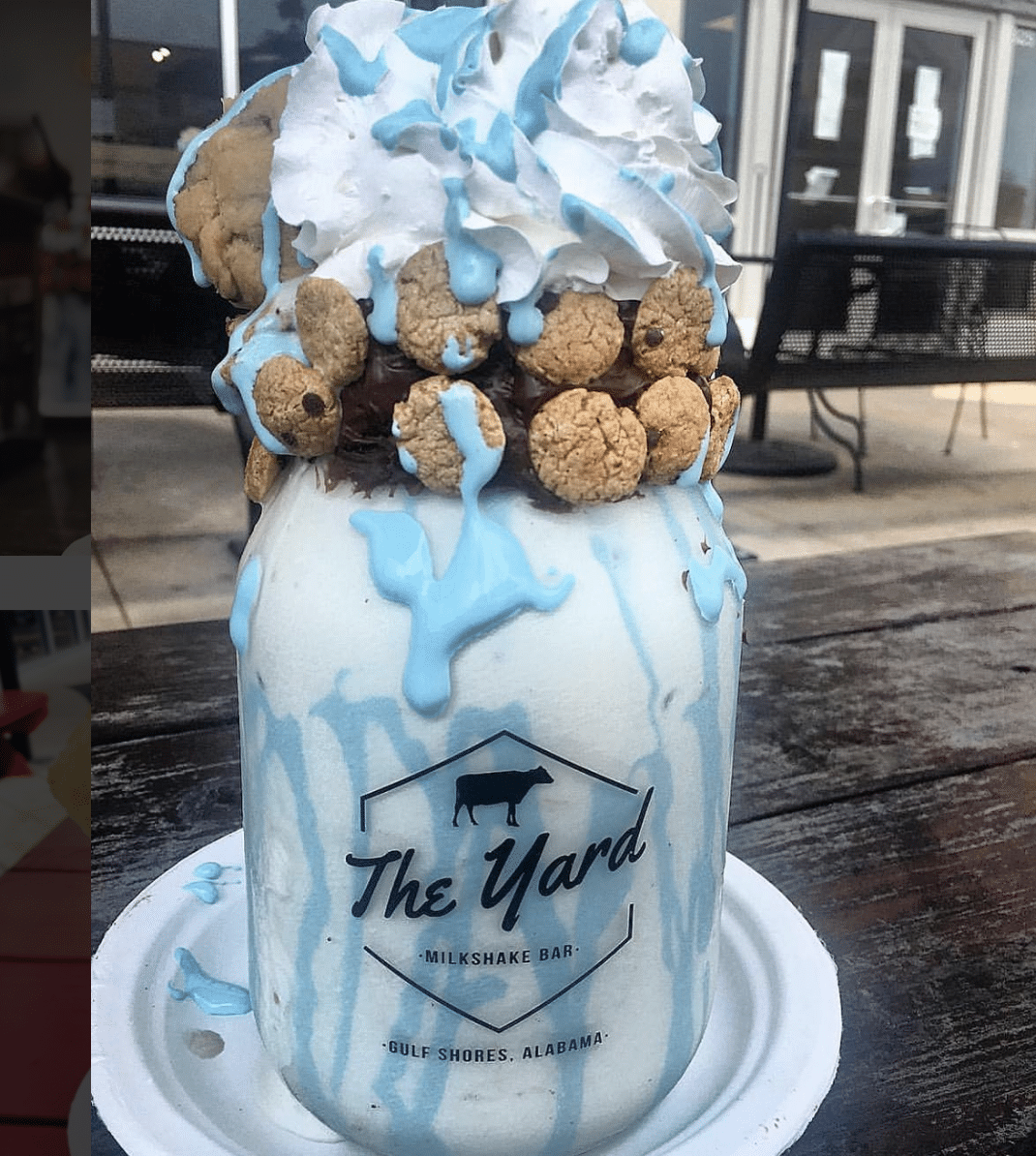 The Cookie Monster at The Yard Milkshake Bar, Panama City Desserts