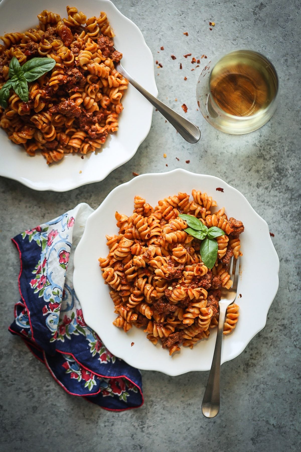 Instant Pot Meat Sauce and Pasta