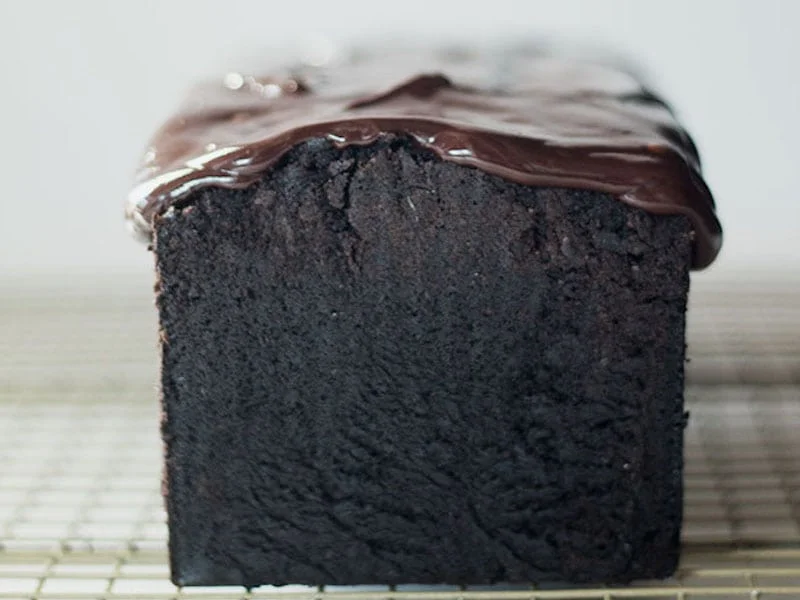 Chocolate Pound Cake with Fudge Glaze - Southern Plate