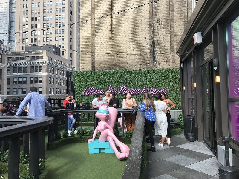 Take a Brunch Ride at Magic Hour Rooftop and Bar NYC