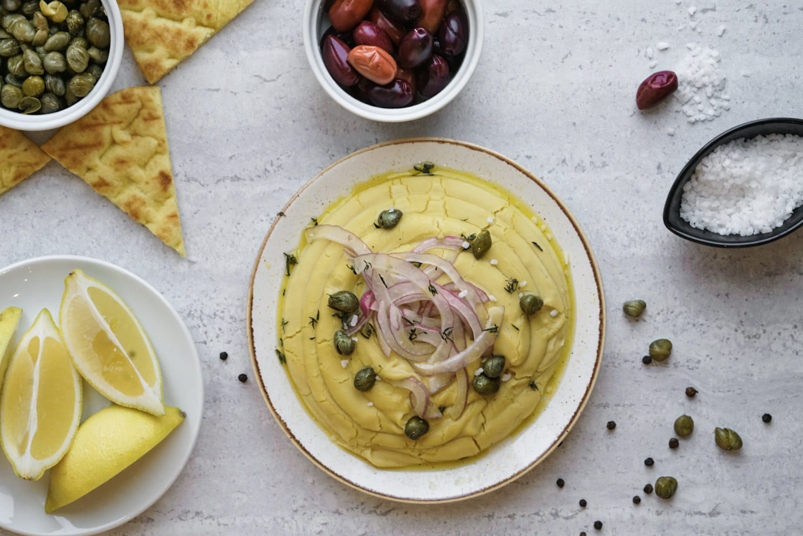 Greek Fava Dip Gluten Dairy Free