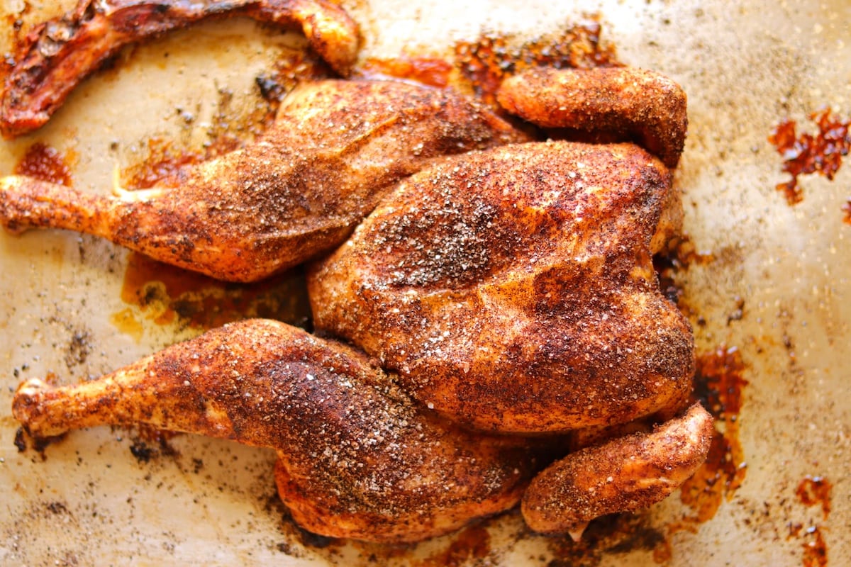 Cumin And Chili Roasted Chicken