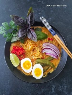 20-Minute Coconut Noodle Soup