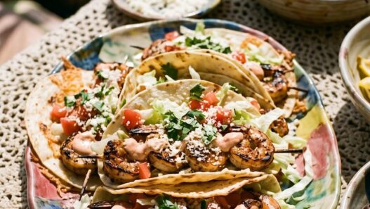Spicy Grilled Shrimp Tacos
