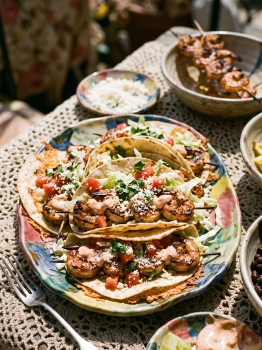 Spicy Grilled Shrimp Tacos