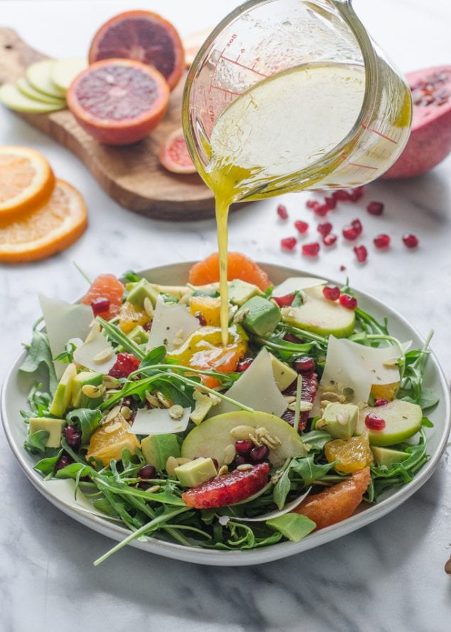 Winter Citrus Salad with Orange Vinaigrette