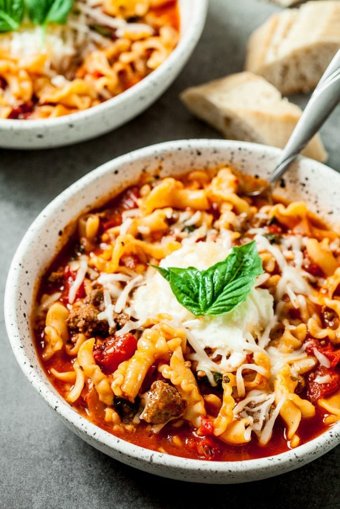 Lasagna Soup