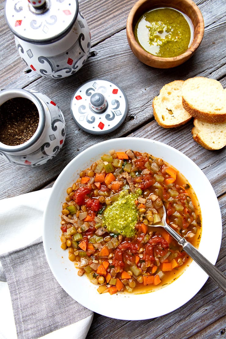 Zuppa di Lenticchie: Italian Lentil Soup