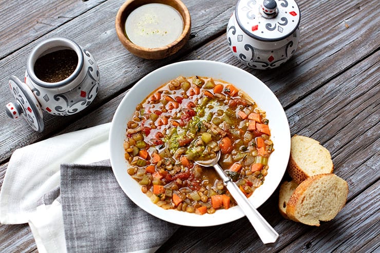 Zuppa di Lenticchie: Italian Lentil Soup