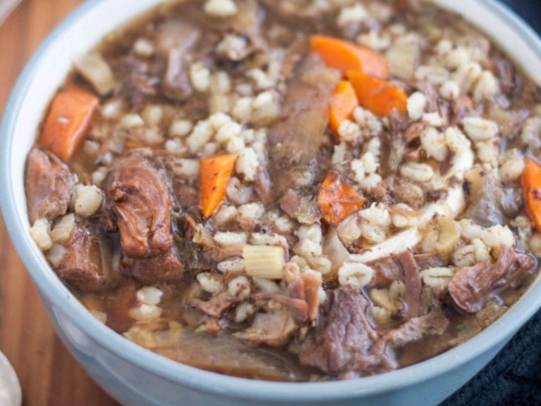 Venison Barley Soup