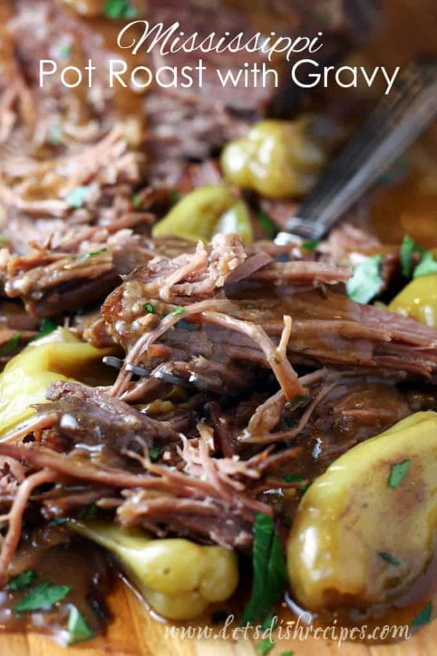 Slow Cooker Recipe: Mississippi Pot Roast