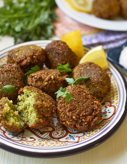 Falafels à la farine de lupin et leur sauce tahini - Markal bio