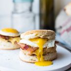 Hot Honey Chicken Biscuit Breakfast Sandwich