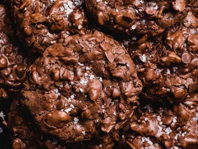 If the combination of rich chocolate, almonds, and shredded coconut is your jam, you’re going to fall hard for these Chocolate-Loaded Almond Joy Cookies.