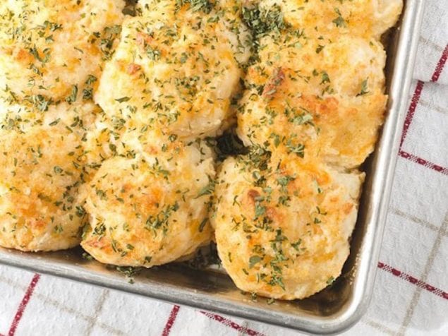 Cheddar-Garlic Biscuits