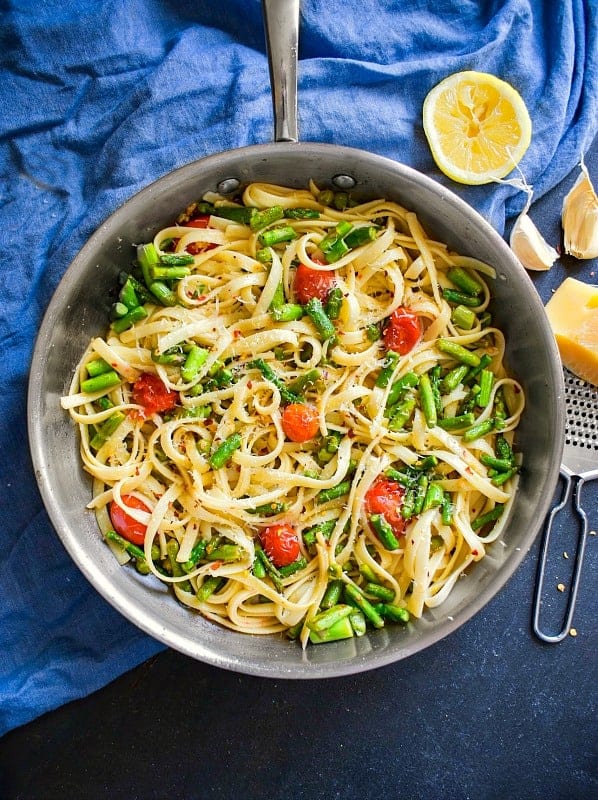 Easy Lemon-Asparagus Pasta