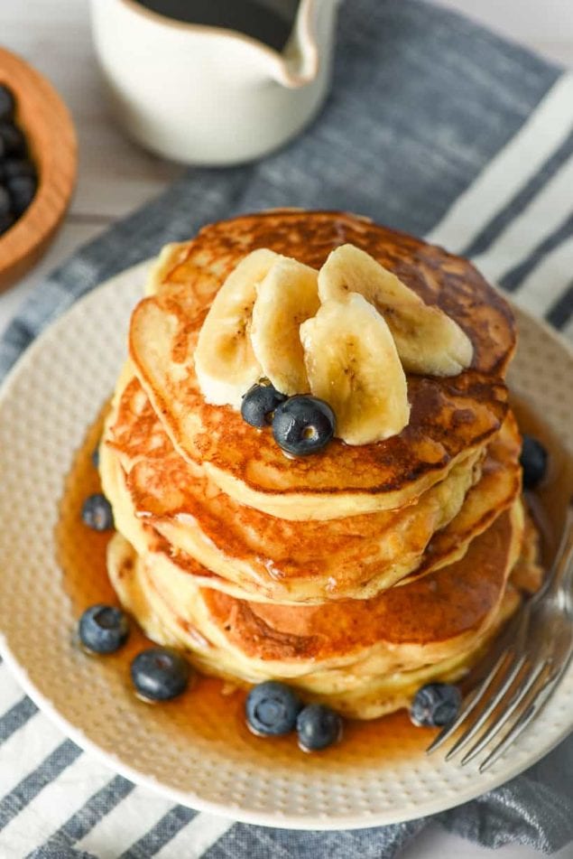 Fluffy Ricotta Pancakes