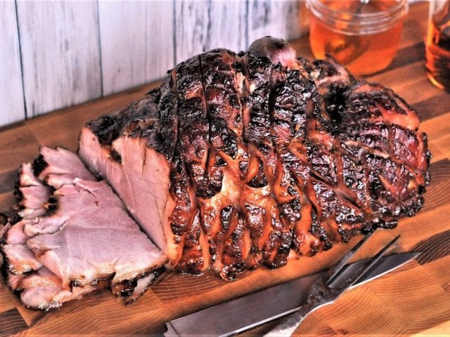 What is Kurobuta Ham? Kurobuta is the Japanese term for “black hog” and refers to animals of the heritage Berkshire breed. This ham is deliciously marbled with a beautiful dark color and is perfect for your Easter brunch or dinner. Check out these Kurobuta ham recipes.