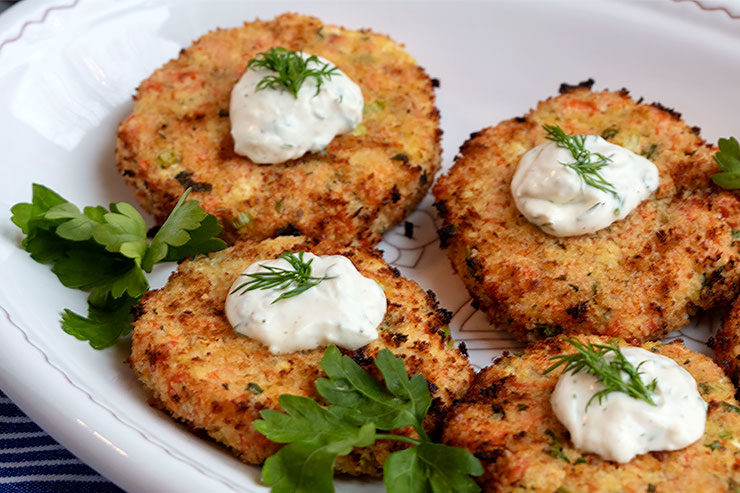 Smoked Salmon Cakes - Our Love Language is Food