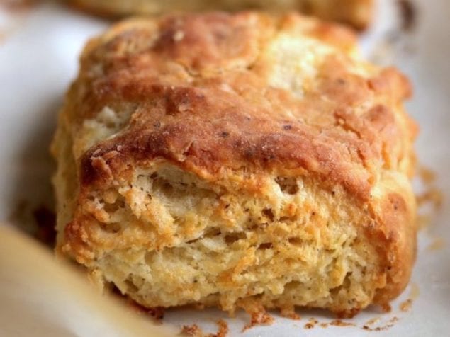 Classic buttermilk biscuits get a delicious twist by way of black pepper and cultured butter.