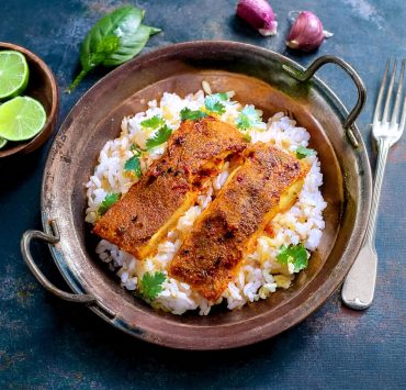 Spicy Kerala Baked Cod