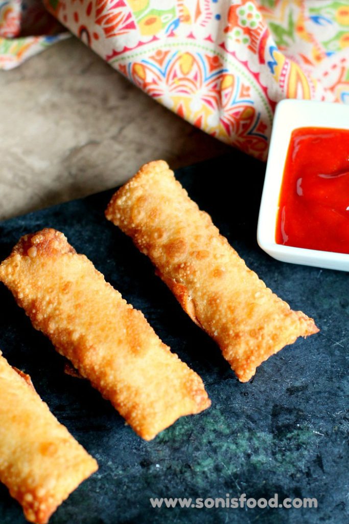 Sriracha and Paneer Spring Rolls