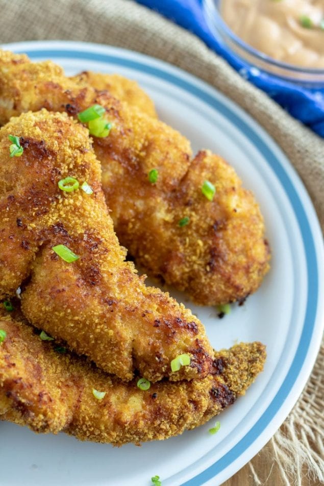 Air-Fryer Chicken Tenders - Honest Cooking Magazine