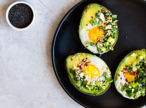 Spicy Baked Stuffed Avocado – Amber Tortelli