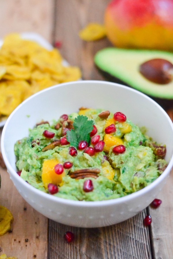 Mango Pomegrante Guacomole – by Megan Hastings