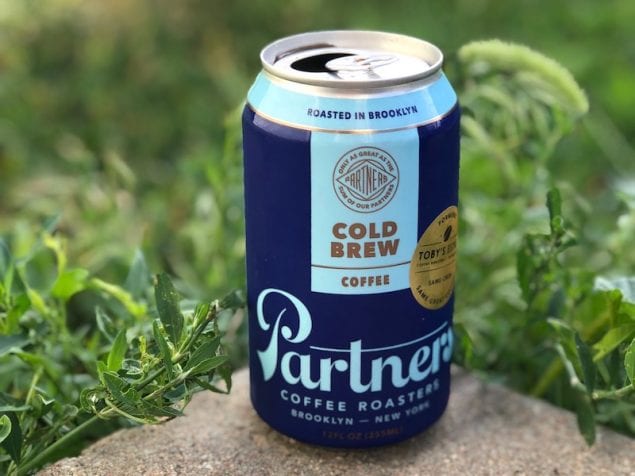 Brooklyn-based specialty coffee company Partners Coffee has launched ready-to-drink cold brew cans. They're smooth, energizing and so refreshing.