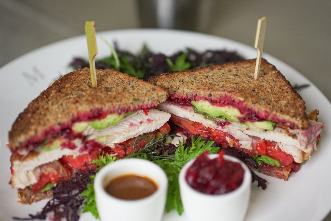 The Mark Hotel - Thanksgiving Sandwich Close Up - Angela Pham