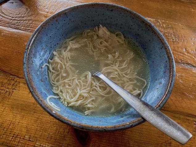 The Atlas Family's Homemade Chicken Soup