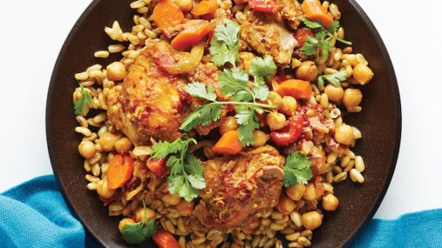 The Mandal and Hsu Family's Instant Pot Moroccan Chicken