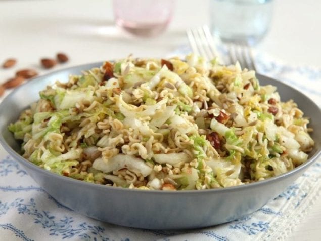 The B. Sung Family's Cabbage Ramen Salad