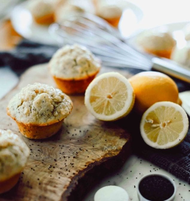 The Baxter Family's Lemon Poppy Seed Muffins