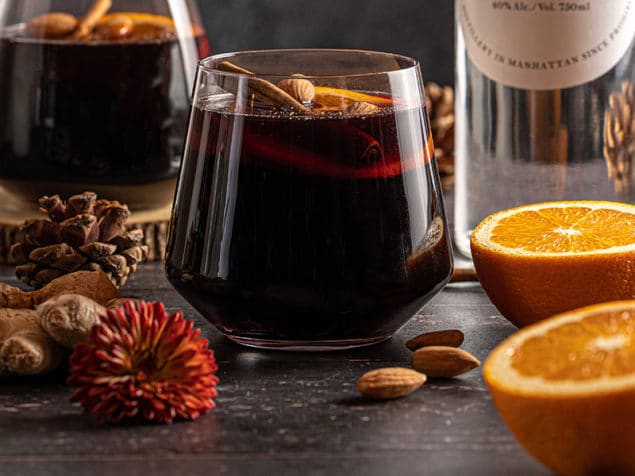 Mulled Wine Infused with 100 Proof Vodka