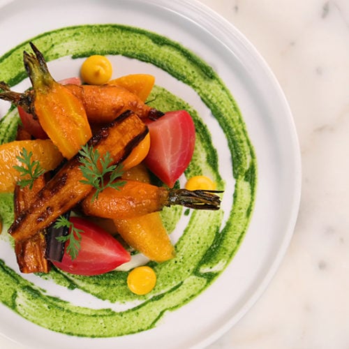 INSALATA DI CAROTE WITH CARROT TOP PESTO Portale