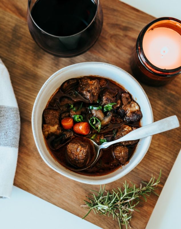 Stove Top Boeuf Bourguignon