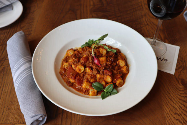 Sweet Potato Gnocchi with Barnsley Venison Bolognese