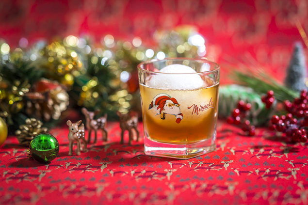 Holiday Cocktail - Miracle's Snowball Old-Fashioned