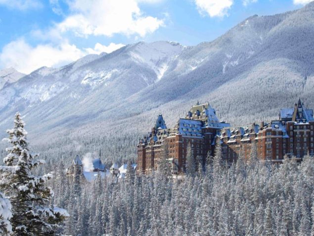 Nestled in the middle of the wild natural beauty of the Canadian Rockies, stands the Fairmont Banff Springs, a fairytale castle hotel.