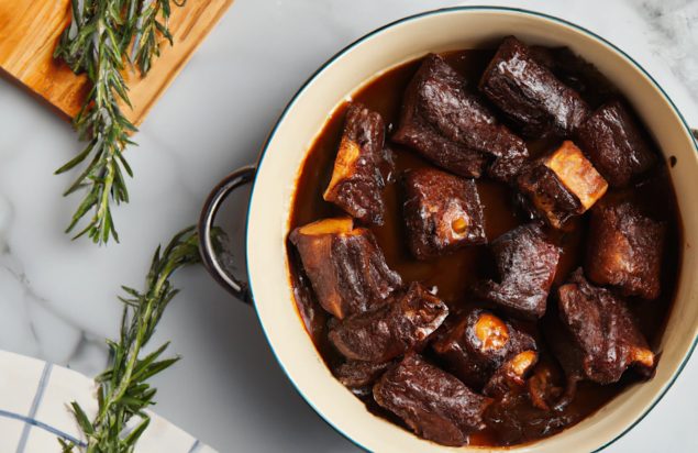 Red Wine Braised Short Ribs