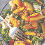 Burrata Nectarine Salad