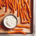 Oven Roasted Crispy Carrot Fries